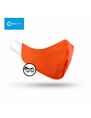 MASCARA INFANTIL 5C NARANJA FLUOR