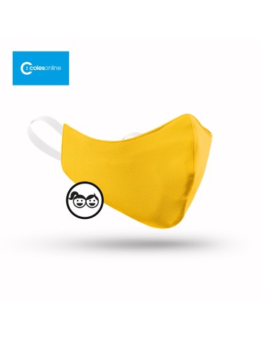 MASCARA INFANTIL 5C AMARILLO