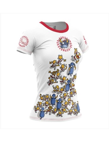 Camiseta Manga Corta Mujer Kukuxumusu San Fermín